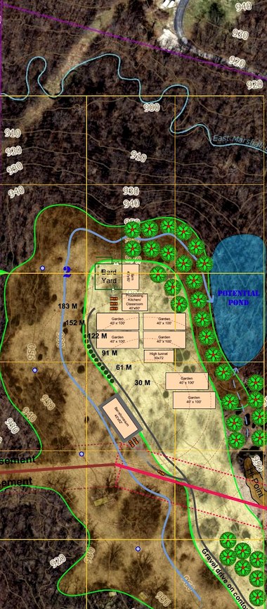 Dutch Heritage Homestead site plan — Kansas City, Kansas